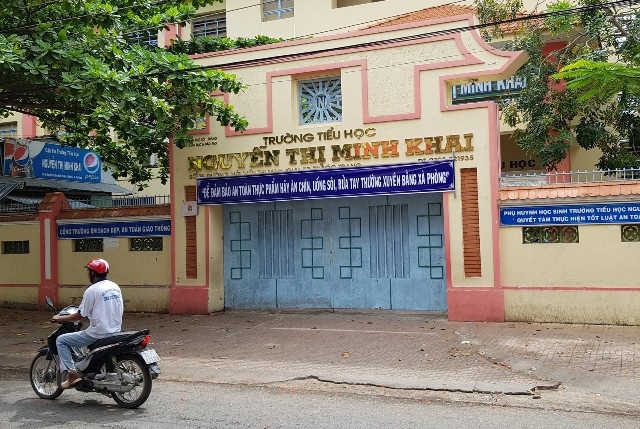 Vẫn bị yêu cầu nộp tiền của phụ huynh vào ngân sách tại Sóc Trăng! - 2 Trường Tiểu học Nguyễn Thị Minh Khai.