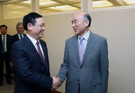 Phó Thủ tướng Vương Đình Huệ gặp gỡ Tổng Giám đốc WB, IMF tại Mỹ - 2 Phó Thủ tướng gặp ông Mitsuhiro Furusawa, Phó Giám đốc IMF