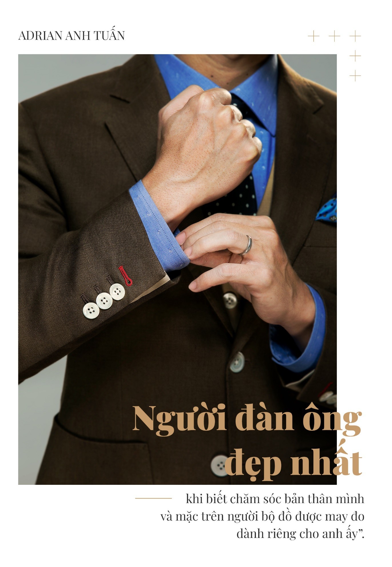 Adrian Anh Tuấn: Tôi khẳng định mình bằng bespoke suit - 4 Adrian Anh Tuấn: Tôi khẳng định mình bằng bespoke suit - 4