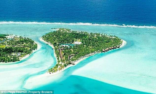 Chiêm ngưỡng resort hướng biển đang được rao bán giá 500 tỷ đồng - 1 Resort Aitutaki Private Island nằm trên hòn đảo Akitua thuộc quần đảo Cook ở Nam Thái Bình Dương. Hiện resort đang được rao bán trên thị trường với giá 22 triệu USD.