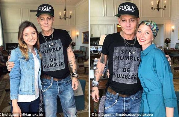 
Fan trên toàn thế giới xót xa khi bắt gặp hình ảnh gầy gò như người ốm của Johnny Depp.
