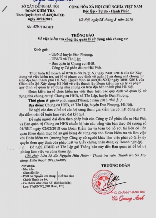 Thêm một dự án của Hải Phát khiến cư dân bức xúc vì hàng loạt bất cập - 3 Thêm một dự án của Hải Phát khiến cư dân bức xúc vì hàng loạt bất cập - 3