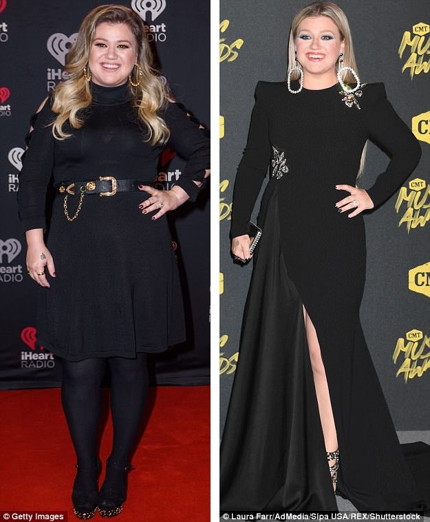 Bất ngờ với hình ảnh nữ ca sĩ Kelly Clarkson giảm... 18kg - 2 Có sự thay đổi khác lạ trong vóc dáng của Kelly Clarkson