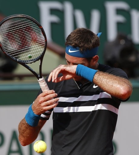 Roland Garros: Nadal vào chung kết gặp Thiem - 2
Del Potro dừng bước ở bán kết