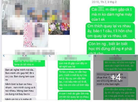 Người yêu cũ nhắn tin hẹn gặp chồng, vợ lên mạng xin chị em cách trị “con giáp thứ 13” - 2 Người yêu cũ nhắn tin hẹn gặp chồng, vợ lên mạng xin chị em cách trị “con giáp thứ 13” - 2