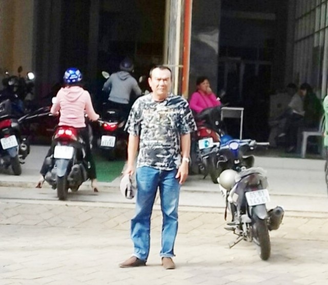 Người mòn mỏi đòi quyền lợi tại Hậu Giang đã thắng kiện! - 1 Ông Trần Văn Hùng tại TAND quận Ninh Kiều, TP Cần Thơ.