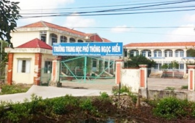 Cà Mau: 9 trường THPT đỗ tốt nghiệp 100% - 1 Trường THPT Ngọc Hiển có tỷ lệ đỗ tốt nghiệp thấp nhất trong các trường THPT ở Cà Mau. (Ảnh: CTV)
