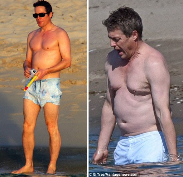 Nam diễn viên Hugh Grant của “Love Actually” (Yêu thật sự - 2003) đã thực sự... đổi thay sau ngần ấy năm tháng.