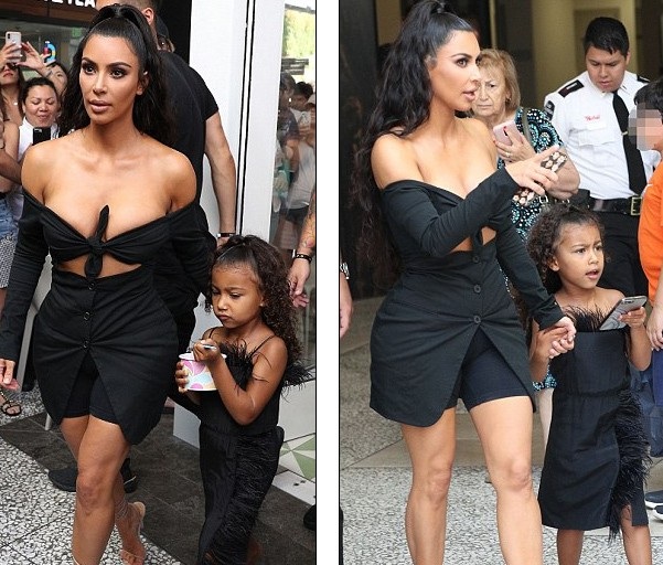 
Kim Kardashian bốc lửa dự sự kiện tại Los Angeles cùng con gái nhỏ North
