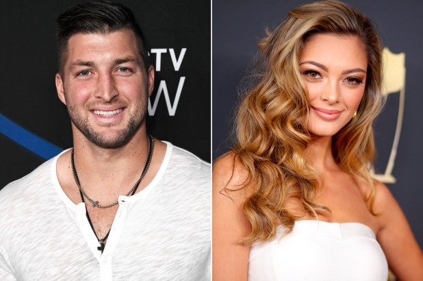 Cầu thủ Tim Tebow - Đương kim Hoa hậu Hoàn vũ Demi-Leigh Nel-Peters