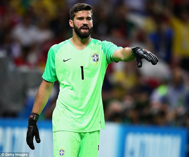10 ngôi sao tăng giá trị chuyển nhượng sau World Cup 2018 - 2
Thủ thành Alisson là chốt chặt tin cậy ở hàng thủ đội tuyển Brazil. Nhiều khả năng, thủ thành này sẽ rời AS Roma khi cả Real Madrid lẫn Liverpool đều muốn chiêu mộ anh.