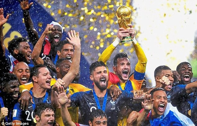 Những con số thống kê ấn tượng tại World Cup 2018 - 1
Pháp vô địch World Cup 2018 một cách thuyết phục
