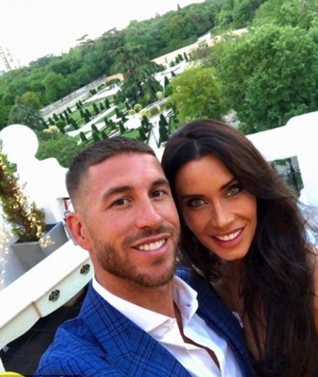 Real Madrid chia tay C.Ronaldo, Sergio Ramos ăn mừng lấy vợ - 2 Ramos quả thực rất may mắn khi lấy được cô vợ vừa có tài vừa có sắc