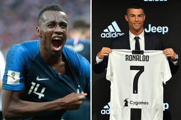 Matuidi: “Làm đồng đội của tôi là may mắn của C.Ronaldo” - 1
Matuidi lấy chức vô địch thế giới để đùa với C.Ronaldo