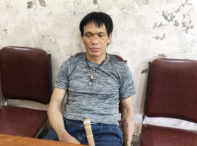 Lâm tặc bỏ nghề, thủ súng ngắn đi buôn ma túy - 1 Lương Văn Định tại cơ quan cảnh sát điều tra Công an huyện Tương Dương