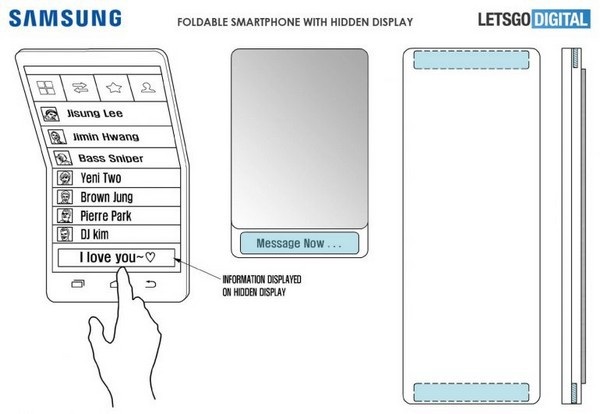 Smartphone có thể gập được của Samsung lộ thiết kế cực kỳ độc đáo - 3 Galaxy X có thể mở rộng và sử dụng như một máy tính bảng