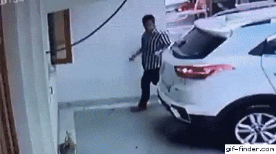 Loạt ảnh động hài hước “tiếp năng lượng” cho ngày làm việc đầu tuần - 12 “Lùi đi, lùi đi!... Ối!”