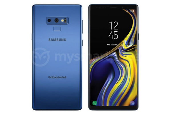 Lộ ảnh chính thức của smartphone Galaxy Note 9 và Xperia XZ3 - 2 ... và phiên bản màu xanh vừa bị rò rỉ
