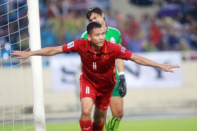 Vai trò nào cho Văn Quyết, Văn Lâm, Anh Đức ở Olympic Việt Nam? - 2 Anh Đức vẫn là cánh chim đầu đàn trên hàng tấn công của đội tuyển