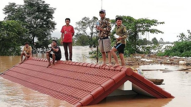 Vỡ đập thủy điện ở Lào có ảnh hưởng đến Đồng bằng Sông Cửu Long? - 1 Ảnh: Attapeu Today