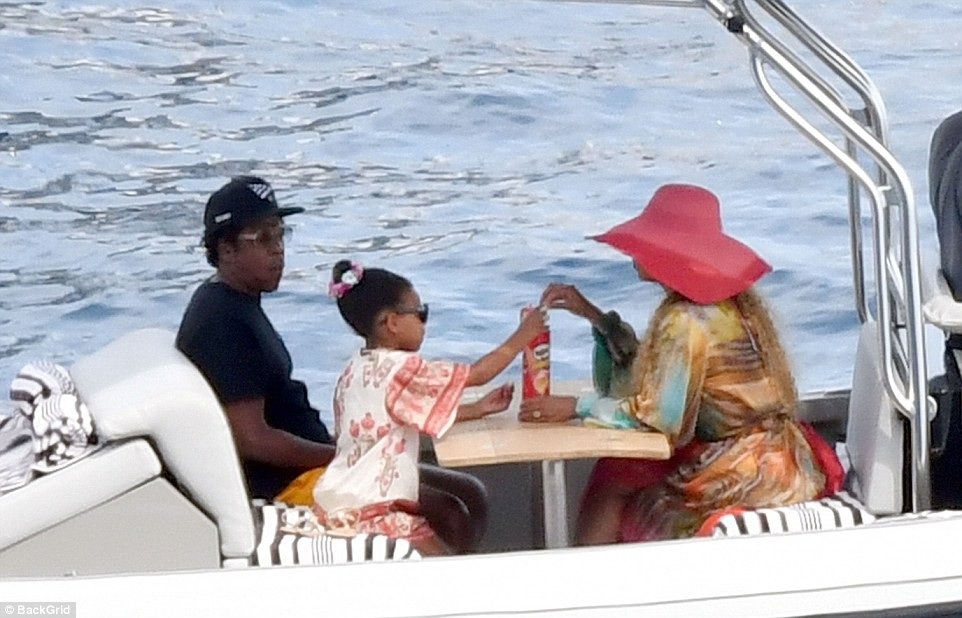  The eldest daughter of Beyonce and Jay-Z is quite familiar with the media. 