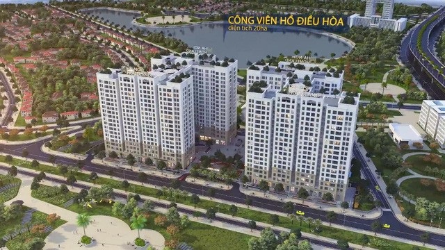 Hanoi HomeLand: “Ngôi nhà” chuẩn mực trung tâm quận Long Biên - 2 Hồ điều hòa 20ha mang tới không khí trong lành cho dự án