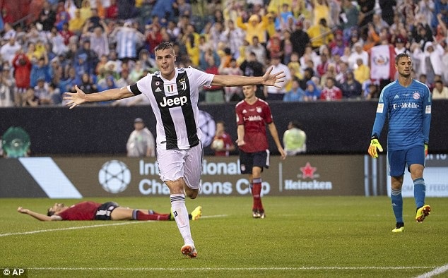 Không có C.Ronaldo, Juventus vẫn hạ gục Bayern Munich - 1
Tài năng trẻ Favilli tỏa sáng giúp Juventus hạ gục Bayern Munich