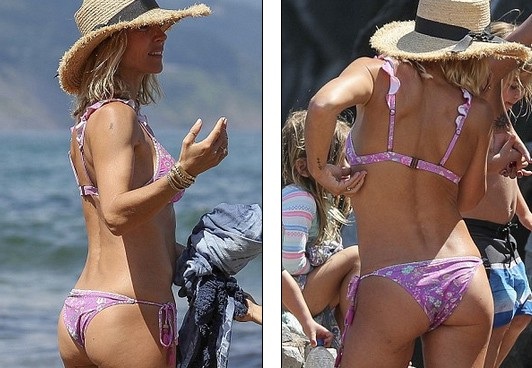 Elsa Pataky: Sinh 3 con dáng vẫn thon thả - 6
Elsa Pataky đã qua 2 lần sinh nở, lần thứ 2 cô đẻ sinh đôi - nhưng vẫn giữ được vóc dáng săn chắc