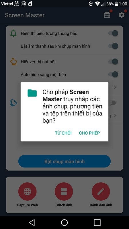 Thủ thuật giúp chụp ảnh màn hình trên smartphone một cách dễ dàng - 1 Thủ thuật giúp chụp ảnh màn hình trên smartphone một cách dễ dàng - 1