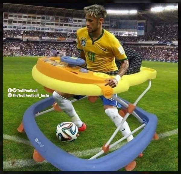“Chết cười” loạt ảnh chế của dân mạng sau chiến thắng của Brazil tại World Cup 2018 - 4 Phải chăng đây là giải pháp để ngăn chặn những pha ngã liên tục của Neymar trên sân?