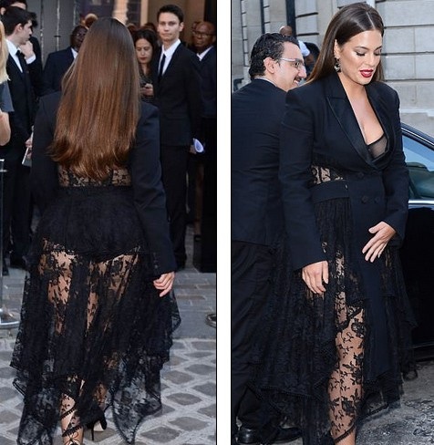 Ashley Graham khoe dáng nảy nở - 3
Người đẹp 31 tuổi cuốn hút từ mọi góc nhìn