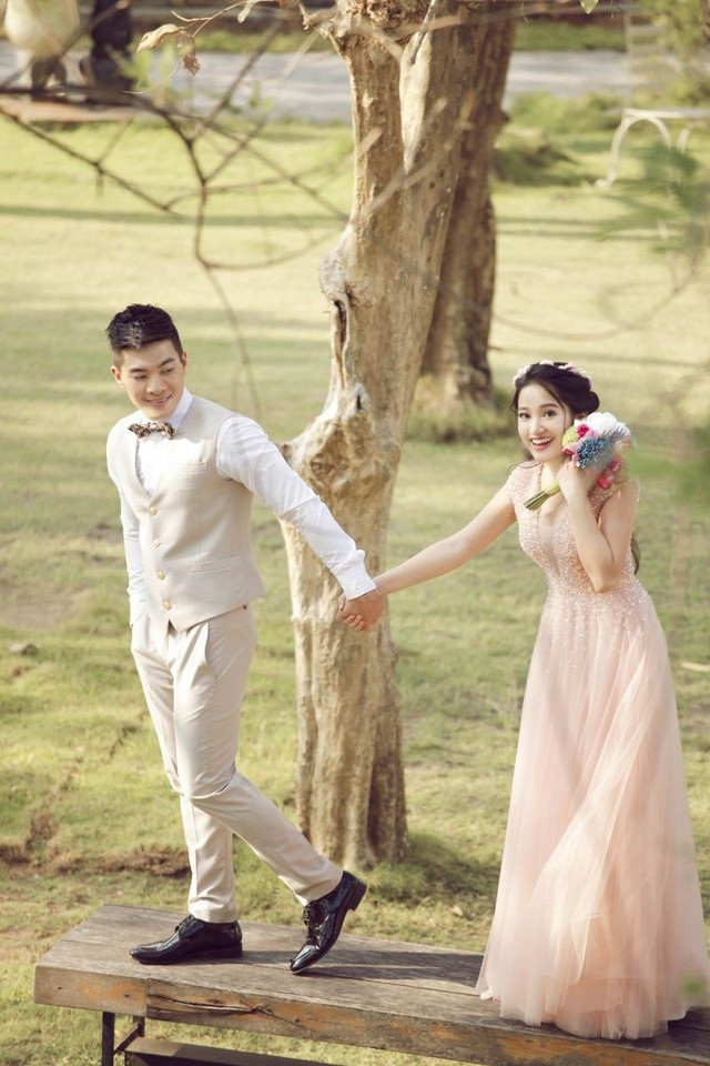 Ảnh cưới của Quốc Cơ - Hồng Phượng.