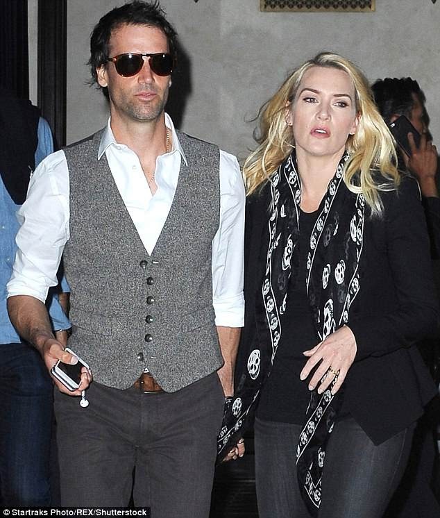 Kate Winslet hạnh phúc bên chồng - 4
Winslet và người chồng thứ 3 Ned RocknRoll đã có 1 con trai tên là Bear năm nay 5 tuổi