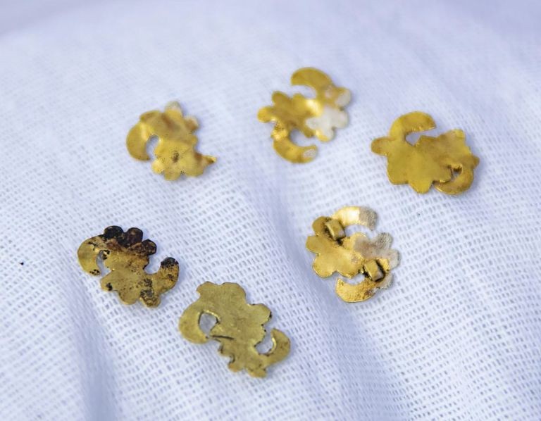 Các nhà khảo cổ tìm được khoảng 3000 món đồ chế tác bằng vàng quý hiếm.