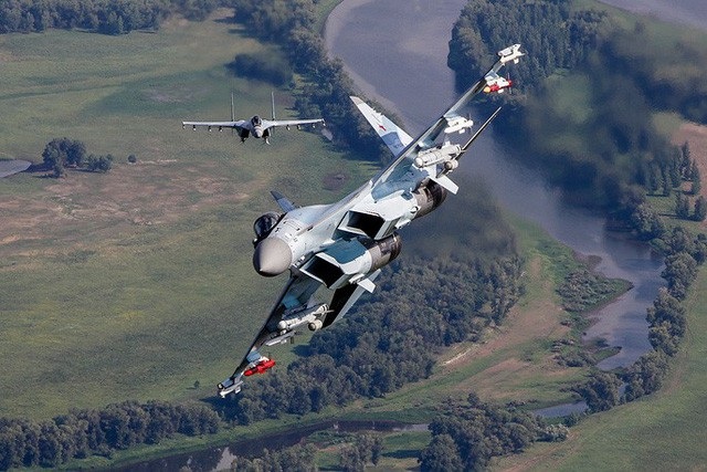 Indonesia quyết mua máy bay Su-35 của Nga dù làm Mỹ “phật ý” - 1 Máy bay chiến đấu Su-35 (Ảnh: Bộ Quốc phòng Nga)