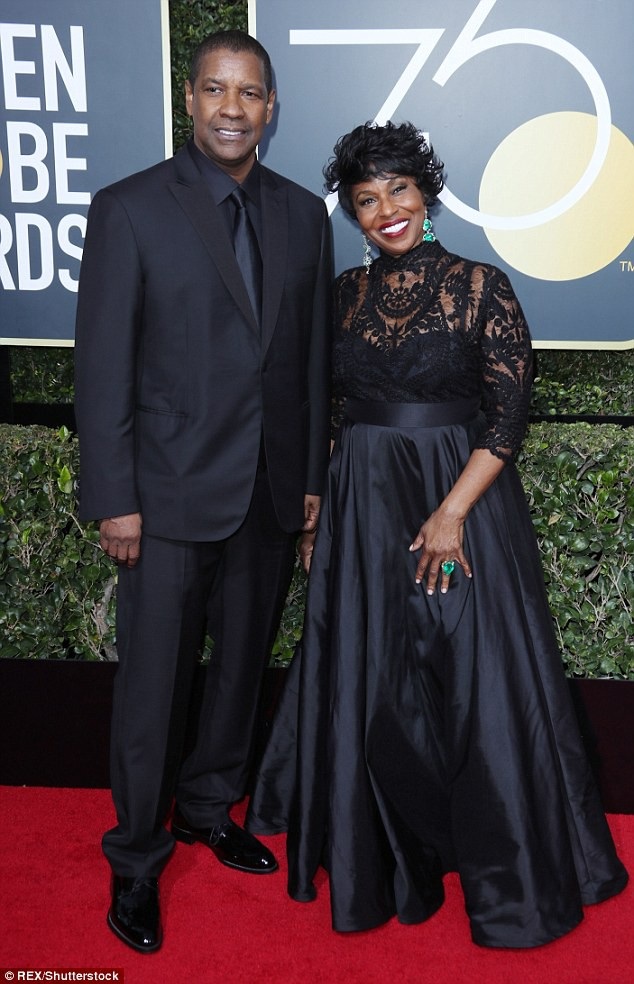 During his life, Denzel had a stable marriage that lasted more than 35 years.