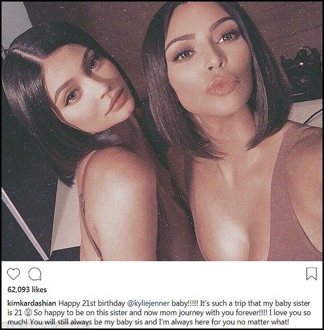Người đẹp giàu có hàng đầu Hollywood được bạn trai tặng gì dịp sinh nhật? - 7 Chị gái Kim Kardashian đăng tải lời chúc