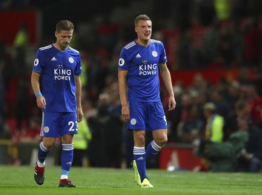 Những khoảnh khắc chiến thắng đầu tiên của MU trong mùa giải mới - 21
Cuối cùng Leicester cũng không thể có được trận hòa tại MU, họ đã khởi đầu mùa giải với một thất bại
