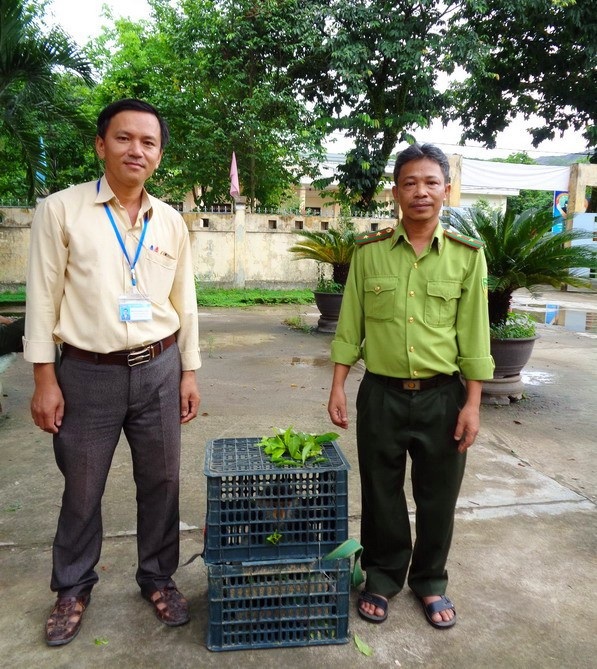 “Nữ hoàng linh trưởng” quý hiếm được thả về thiên nhiên - 2 Trung tâm CHBT&PTSV Vườn Quốc gia Bạch Mã chuẩn bị thả nữ hoàng linh trưởng về với thiên nhiên