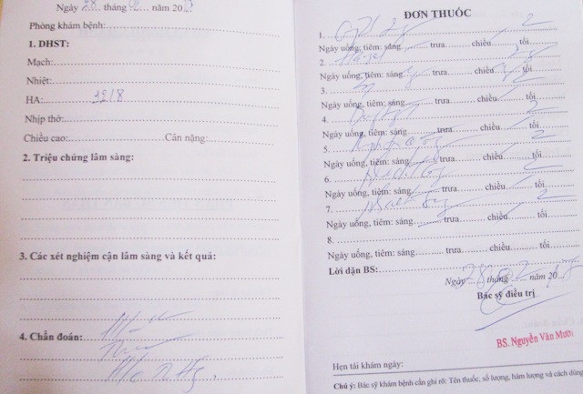 Nhiều đơn thuốc sai sót, một đơn thuốc có đến 10 – 12 loại - 2