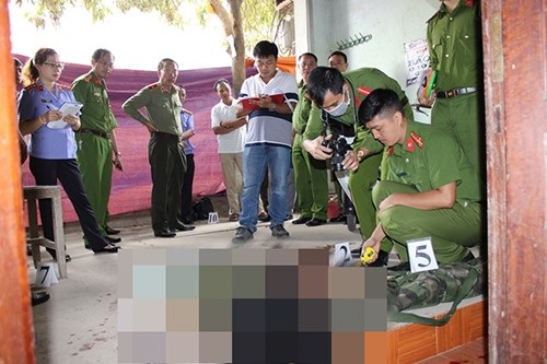 Công an Điện Biên thông tin vụ nổ súng khiến 3 người tử vong - 2 Hiện trường vụ án mạng (Ảnh: Công an nhân dân).