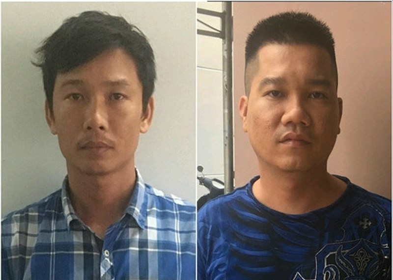 Khởi tố 3 cha con dùng bình gas, dao thái chống người thi hành công vụ - 1 Nguyễn Huy Bắc và Nguyễn Huy Nam