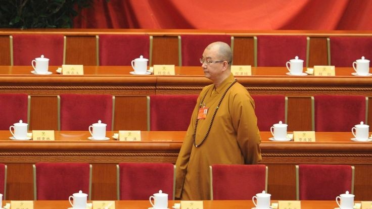 Nhà sư đứng đầu hội Phật giáo Trung Quốc bị "tố" quấy rối nhiều ni cô - 1 Nhà sư Xuecheng là một trong những nhà sư có chức sắc cao nhất tại Trung Quốc (Ảnh: BBC)