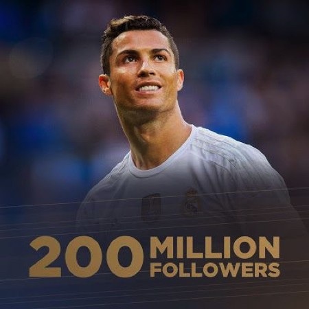 C.Ronaldo cùng gia đình bày tỏ tình yêu với Juventus - 3 C.Ronaldo là một ngôi sao rất có sức hút trên mạng xã hội