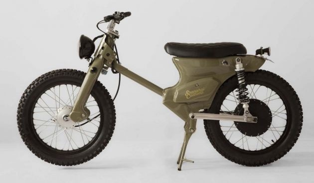 Custom Eye Candy Honda Super Cub Gets Sophisticated Scrambler Build   webBikeWorld