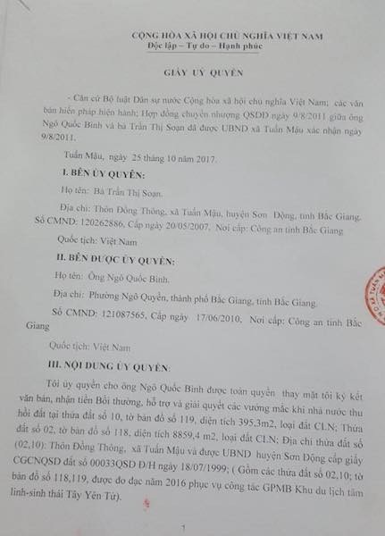 Bắc Giang: Phó chủ tịch huyện phát hiện sai phạm hay vẽ ra chuyện để hành dân? - Ảnh 5. Bắc Giang: Phó chủ tịch huyện phát hiện sai phạm hay vẽ ra chuyện để hành dân? - Ảnh 5.