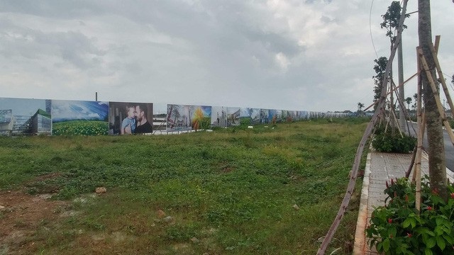 Người dân ở huyện Long Điền cho biết nhiều chủ đầu tư đã phân lô, bán nền khi chưa thực hiện đầy đủ thủ tục pháp lý cho các dự án.