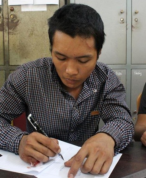 Xuyên bão đêm bắt giữ hung thủ sát hại bà chủ nhà nghỉ ở Hải Phòng - 1 Hung thủ Chu Việt Phú.