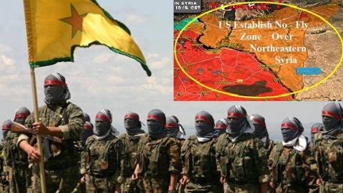 Mỹ lập vùng cấm bay cho người Kurd: Hiểm họa với Syria - 1
Mỹ quyết định lập vùng cấm bay ở khu vực do người Kurd kiểm soát