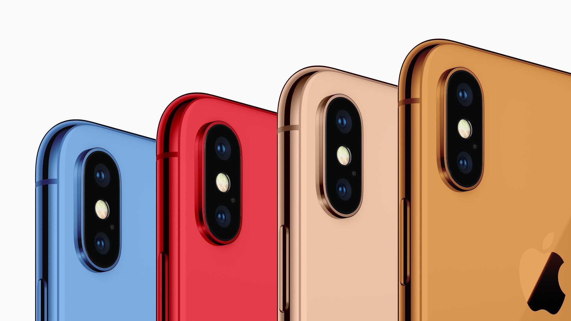 Ba mẫu iPhone mới tiếp tục bị lộ ảnh và video trên tay - 3 iPhone 2018 nhiều khả năng sẽ có màu mới.